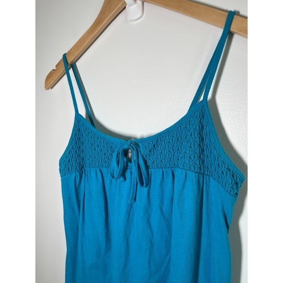 Womens Babydoll Y2K Top Blue XS Bow Fairy Summer - Picture 2 of 8